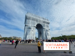 L'Arc de Triomphe empaqueté, nos photos