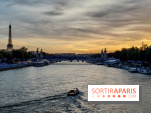 Visuels Paris - La Seine - Coucher de soleil