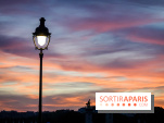 Visuels Paris - Lampadaire - Coucher de soleil