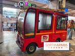 Visuels Paris - mini camion pompier gare