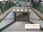 Visuels Paris - transport - métro - station fermée