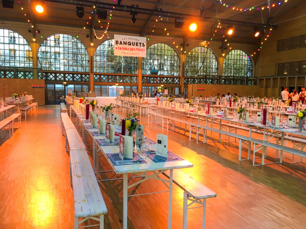 Food Temple Un Banquet De Personnes Au Carreau Du Temple Sortiraparis Com