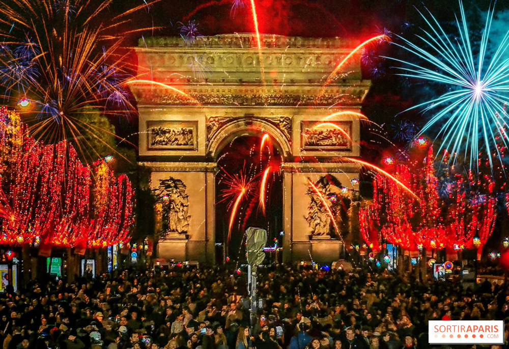 New Year’s Eve 2022 on the ChampsElysées DJ set and Firework show