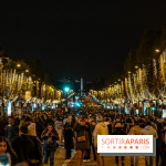 Illuminations nations des Champs-Élysées 2022, inauguration avec Tahar Rahim