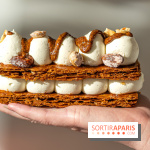 Jolie Miche, la boulangerie aux farines anciennes et bonnes pâtisseries du 17e - millefeuille praliné
