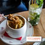 Papa Pool, le restaurant d'Arnaud Delvenne et Stéphane Rotenberg à Clamart -  soupe à l'oignon