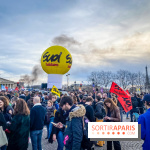 Manifestation Paris - Visuels - Réforme des retraites place Concorde