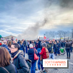Manifestation Paris - Visuels - Réforme des retraites place Concorde