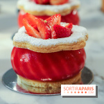 Butterfly Pâtisserie de Matthieu Carlin à l'Hôtel de Crillon - Charlotte aux Fraises et à la Fleur d'Oranger (2)