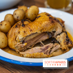 Label Broche restaurant - David Gallienne - Table du Gourmet - Galeries Lafayettes - Top Chef -  poulet