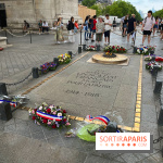 flamme soldat inconnu Arc de Triomphe