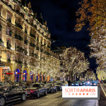 Les illuminations de Noël 2023 de l'Avenue Montaigne - cérémonie et décors féériques