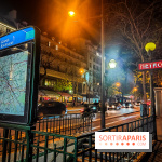 Visuels métro - Grands boulevards ligne 8 ligne 9 nuit