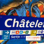 La station de Métro Châtelet re-décoré par des street-artistes