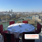 Bonnie : un déjeuner rapide avec une vue sur tout Paris avec leur formule "power lunch" 