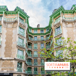 Insolite, la façade originale de la rue Blomet Paris 15e - photos
