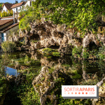 Parc du Dr Fauvel à Villennes sur Seine, grotte et cascades