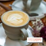 Fu Patisserie et coffee shop Paris 13e -  cafe latte