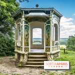 Le kiosque du belvédère de Chatillon à Risny-sur-Seine en Yvelines