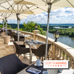 Le Brunch à volonté du belvédère au Domaine de la Corniche dans les Yvelines - photos -  terrasse