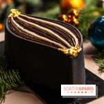 Les bûches de Noël de Jeffrey Cagnes 2024 - photos -  Vaniglia : Bûche Signature
