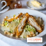 Le brunch confidentiel de l'Hotel Particulier de Montmartre -  salade ceasar