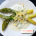Le Cochon à l'Oreille - Asperges, sauce mimosa