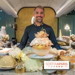 Les bûches et créations de Noël et fêtes de Ladurée 2025