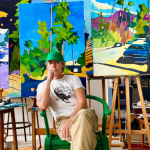 La Californie de Thierry Lefort - 20 années de peinture - Thierry Lefort expo Beffroi Montrouge 1