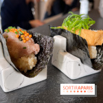 Nobisan - Temaki tofu fumé, temaki toro