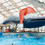 Aquaboulevard de Paris - Baleine Aqua Noel