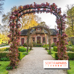 Le Parc de Bagatelle au printemps, cerisier, tulipes et jonquilles - photos