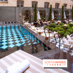 La terrasse jardin du Sax Hotel avec piscine - les photos
