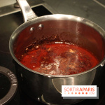 Cours de cuisine spécial Homard à l'Ecole Ducasse - : la réduction