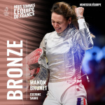 Jo de Tokyo : Manon Brunet médaille de bronze au sabre, Sofia Pozdniakova médaillée d'or