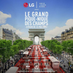 Le plus grand pique-nique de Paris sur les Champs-Elysées, lancement des inscriptions 