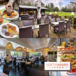 Le brunch à volonté de la Parenthèse Verte dans les Yvelines et sa terrasse au vert