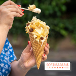 Insolite, la glace panettone de Christophe Louie à découvrir l'été à Paris