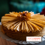 Galette des Rois La Réserve Paris : la belle Fleur de Noisette 2026