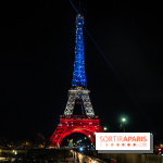 La Tour Eiffel en bleu blanc rouge ces 12 et 13 novembre 2025