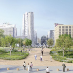 La Porte de Montreuil à Paris se transforme en place végétalisée, ce qui nous attend