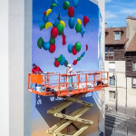 Seth dévoile une nouvelle fresque street-art XXL Paris 13e