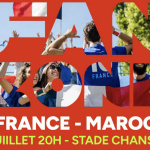France-Maroc, la Fan zone de Trappes dans les Yvelines pour le quart