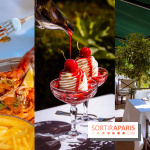 La terrasse-restaurant en jardin du Shangri-La Paris : Summer by La Bauhinia pour les beaux jours