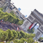 Défilé de l'Equipe de France sur les Champs, retour en images