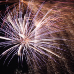 Feu d'artifice du 14 Juillet 2019 à Etampes (91)