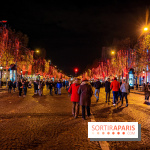 Inauguration des Illuminations de Noël des Champs-Élysées avec Clara Luciani