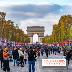 Les Champs-Elysées piétons le dimanche 7 janvier 2024