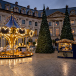Le Chalet de Noël du Ritz Paris et son carrousel gratuit s’installe Place Vendôme