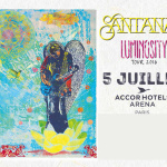 Santana en concert à l'Arena de Paris Bercy en juillet 2016